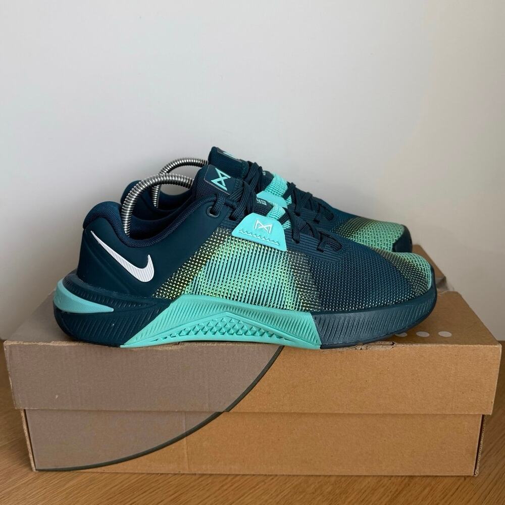 Nike Metcon 10 ‘Midnight Turquoise’ Women Running Sneakers- SZ 8 - Picture 4 of 11